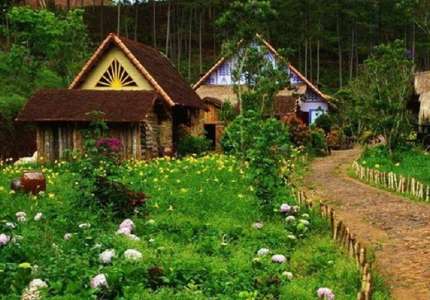 Tham quan làng Cù Lần Đà Lạt