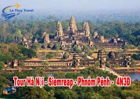 Tour Du Lịch Campuchia - Siemreap - Phnôm Pênh 4 Ngày 3 Đêm